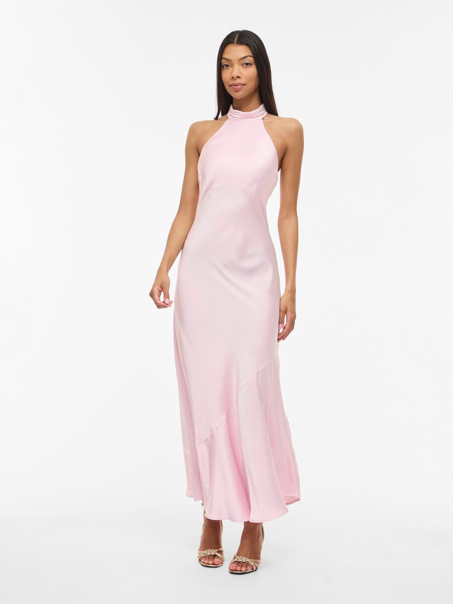 Carousel image - VIBEA HALTER NECK MAXI DRESS, Cherry Blossom | 4