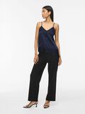 Product image thumbnail - VILEA ASYMMETRIC LACE STRAP TOP, Navy Blazer | 4