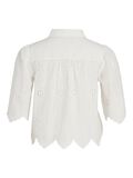 Vila EMBROIDERED SHORT SLEEVED SHIRT, Cloud Dancer, highres - 14076247_CloudDancer_002.jpg