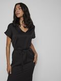 Vila SHORT-SLEEVED MIDI DRESS, Black, highres - 14078865_Black_006.jpg