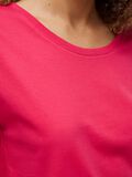 VILA VIDREAMERS - ENCOLURE RONDE T-SHIRT, Viva Magenta, highres - 14083083_VivaMagenta_006.jpg