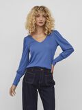 Vila V-NECK CAMICETTA A MANICHE LUNGHE, Federal Blue, highres - 14082551_FederalBlue_003.jpg