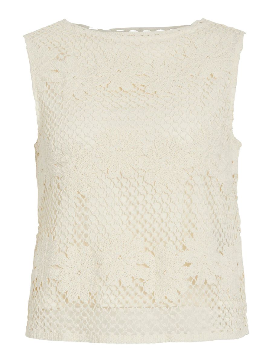 VILA VICANISA BOATNECK SLEEVELESS TOP, Cloud Dancer, highres - 14106958_CloudDancer_001.jpg