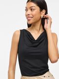 VILA VIKENZA WATERFALL SLEEVELESS TOP, Black, highres - 14113445_Black_006.jpg