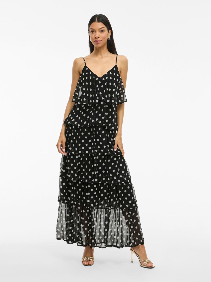 VILA VIHARLEY TIERED MAXI DRESS, Black, highres - 14114575_Black_1259644_003.jpg