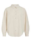 VILA LONG SLEEVED SHIRT, Super Light Natural Melan, highres - 14104796_SuperLightNaturalMelan_001.jpg