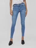 Vila MELLEMHØJ TALJE SKINNY FIT JEANS, Medium Blue Denim, highres - 14084766_MediumBlueDenim_003.jpg