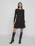 VILA LONG SLEEVED SHORT DRESS, Black, highres - 14103271_Black_005.jpg