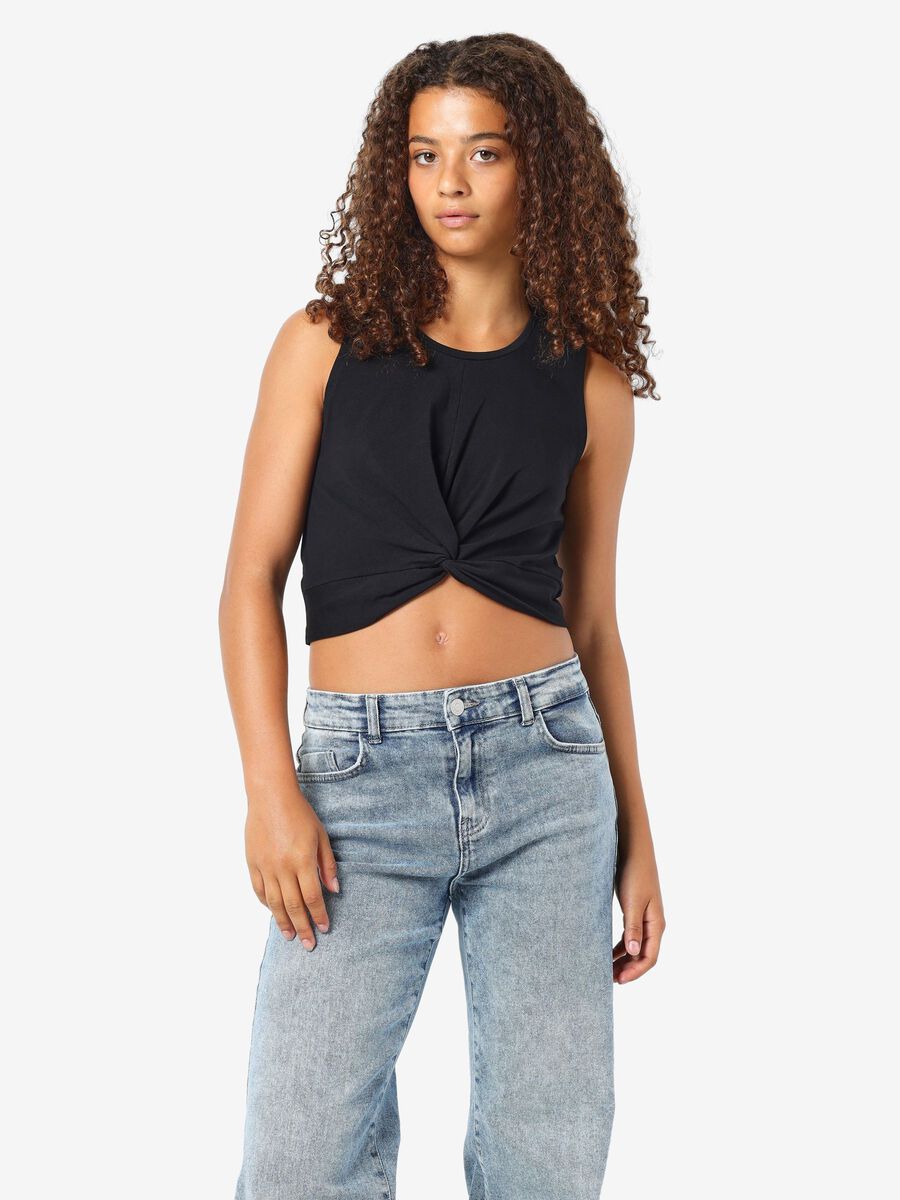 Noisy May RACCOURCI TOP SANS MANCHES, Black, highres - 27007593_Black_003.jpg