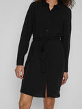 Vila TIE WAIST - SHIRT DRESS, Black, highres - 14067410_Black_007.jpg
