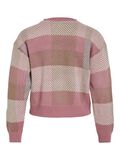 Vila CHECK KNITTED PULLOVER, Mesa Rose, highres - 14089267_MesaRose_1058912_002.jpg
