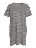 Vila STRIPED SHORT SLEEVED DRESS, Black, highres - 14086818_Black_1033420_001.jpg