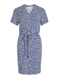 Vila SHORT SLEEVED SHIRT DRESS, Mazarine Blue, highres - 14077385_MazarineBlue_1069483_001.jpg