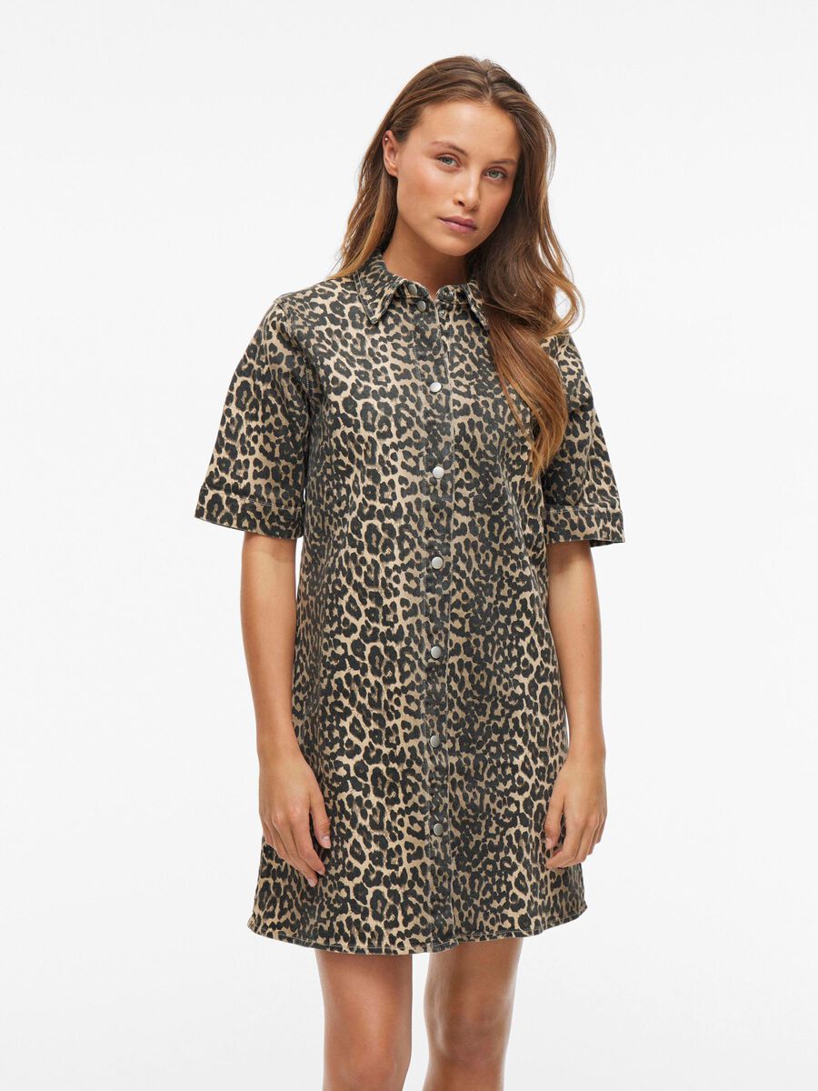 VILA KURZARM MINIKLEID, Birch, highres - 14109576_Birch_1210645_003.jpg