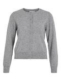 VILA À BOUTONS CARDIGAN EN MAILLE, Medium Grey Melange, highres - 14106348_MediumGreyMelange_1182555_001.jpg