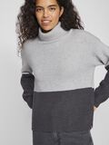 VILA STYLE COLOR BLOCK PULL EN MAILLE, Light Grey Melange, highres - 14084235_LightGreyMelange_1141467_007.jpg