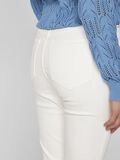 VILA MID WAIST FLARED JEANS, Egret, highres - 14107313_Egret_007.jpg