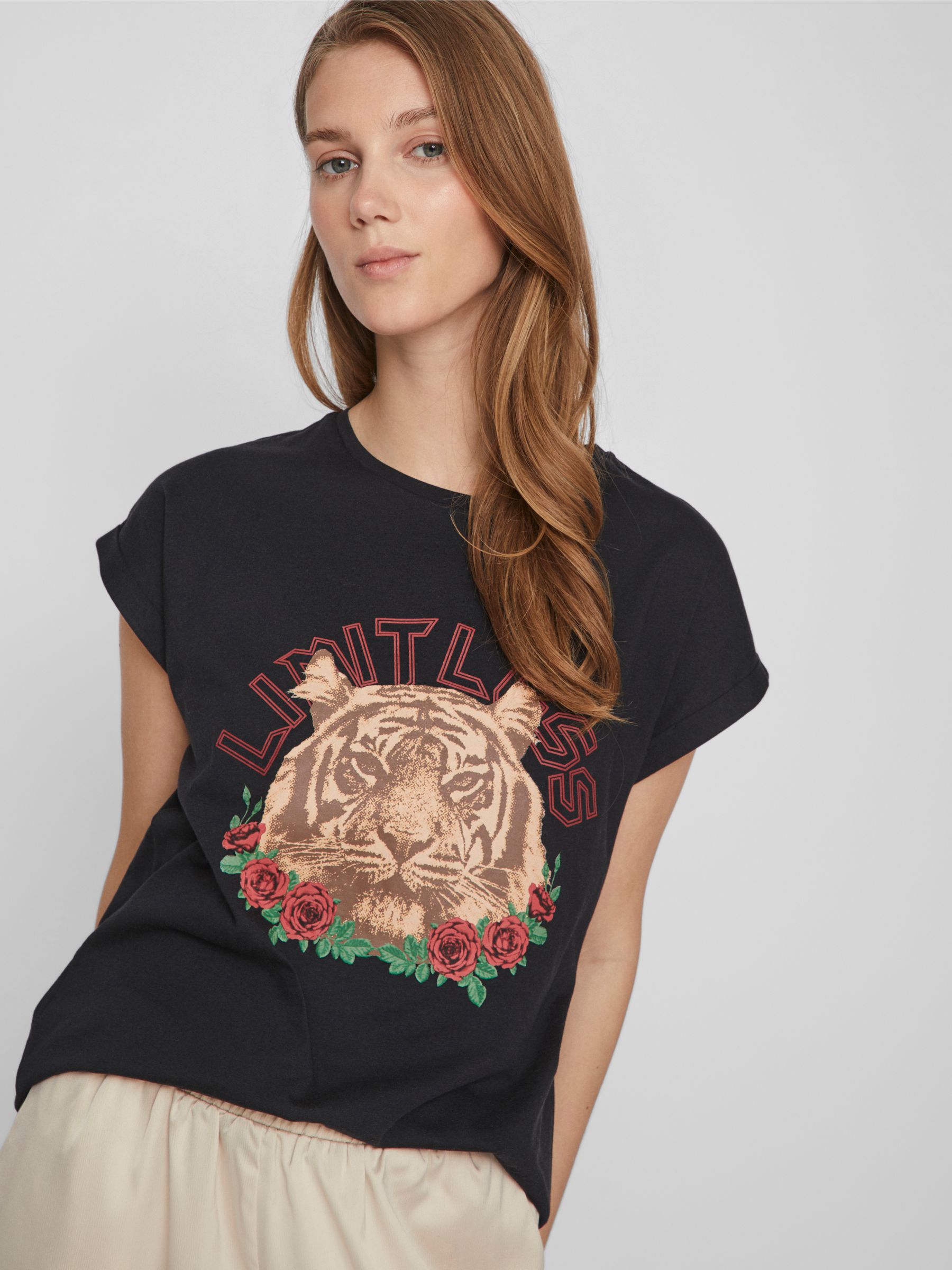 Print t shirt dames sales