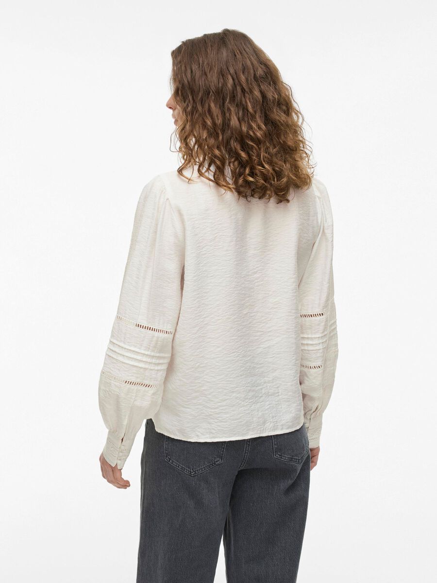 VILA LONG SLEEVED SHIRT, Birch, highres - 14108741_Birch_004.jpg