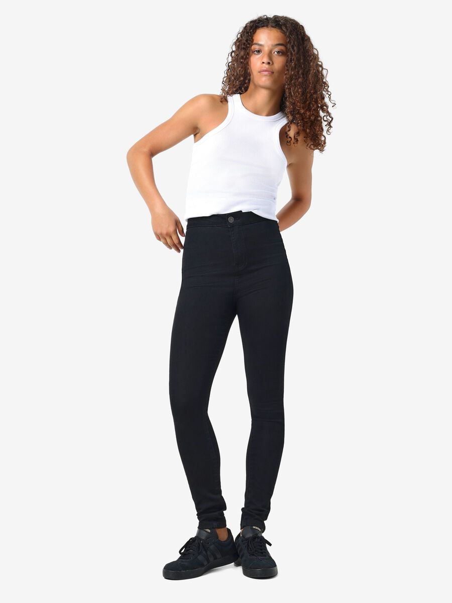 Carousel image - NMELLA SKINNY FIT JEANS, Black | 5