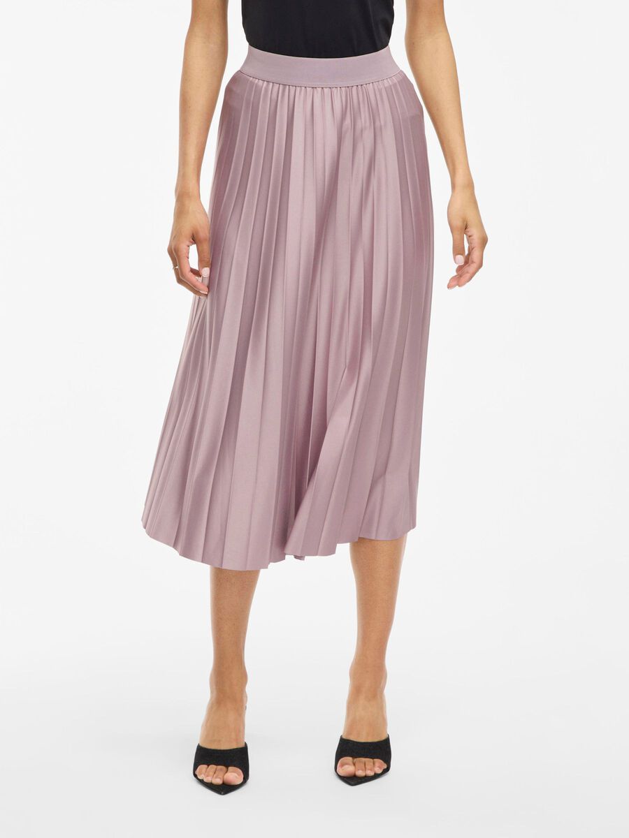 VILA VINITBAN PLEATED MIDI SKIRT, Toadstool, highres - 14063241_Toadstool_003.jpg