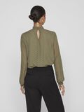Vila HIGH NECK CAMICETTA A MANICHE LUNGHE, Dusty Olive, highres - 14083460_DustyOlive_004.jpg