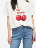 Product image thumbnail - VIVORA RUNDHALS OVERSIZED T-SHIRT, Snow White | 5