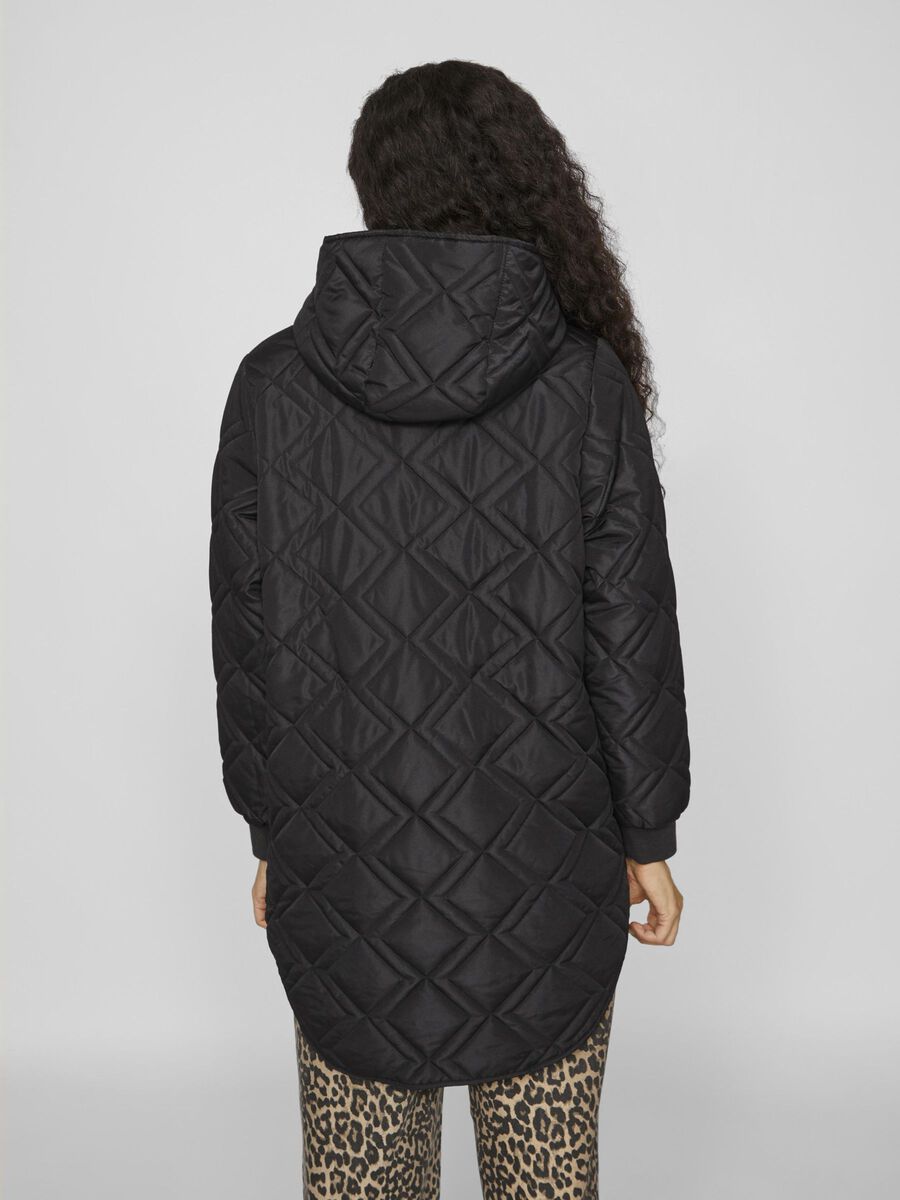 VILA HOODED COAT, Black Beauty, highres - 14098250_BlackBeauty_004.jpg