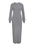 VILA KNITTED MAXI DRESS, Medium Grey Melange, highres - 14109942_MediumGreyMelange_001.jpg