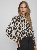 Vila SMOCK NECK LONG SLEEVED BLOUSE, Black, highres - 14083477_Black_1083905_007.jpg