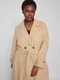 Vila CURVE – TRENCHCOAT, Curds  Whey, highres - 14082286_CurdsWhey_006.jpg