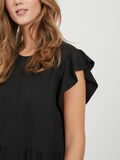 VILA VISUMMER MANGAS JAPONESAS VESTIDO MINI, Black, highres - 14059946_Black_006.jpg