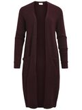 VILA VIRIL LONG KNITTED CARDIGAN, Fig, highres - 14042770_Fig_585969_001.jpg