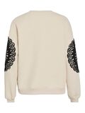 VILA VIHEIKA OVERSIZED SWEATSHIRT MET LANGE MOUWEN, Birch, highres - 14112134_Birch_1244731_002.jpg
