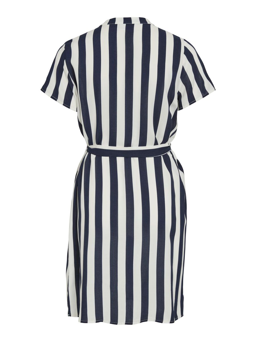 VILA SHORT SHIRT DRESS, Navy Blazer, highres - 14109686_NavyBlazer_1252274_002.jpg