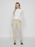 VILA HIGH NECK LONG SLEEVED BLOUSE, Snow White, highres - 14103234_SnowWhite_005.jpg