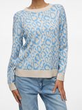 VILA JACQUARD KNITTED PULLOVER, Blissful Blue, highres - 14082039_BlissfulBlue_1028404_007.jpg