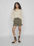 Vila TAILLE HAUTE SHORT, Dusty Olive, highres - 14099292_DustyOlive_005.jpg