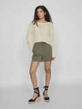 VILA HIGH WAIST SHORTS, Dusty Olive, highres - 14099292_DustyOlive_005.jpg