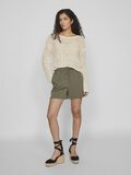 Vila HIGH WAIST SHORTS, Dusty Olive, highres - 14099292_DustyOlive_005.jpg