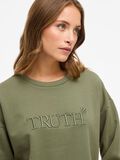 VILA VIELSK ROUND NECK LONG SLEEVED SWEATSHIRT, Green Olive, highres - 14114050_GreenOlive_1256097_006.jpg