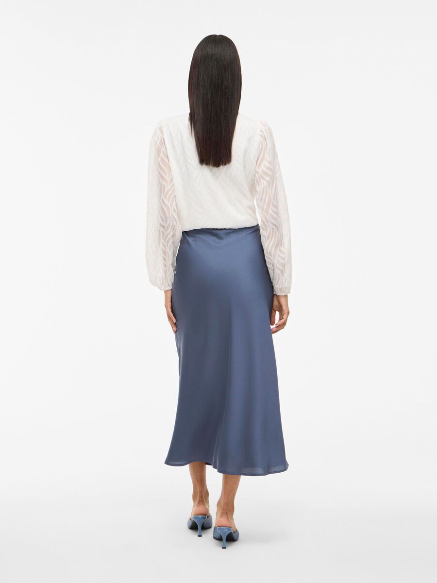 VILA VIELLETTE HIGH WAIST MIDI SKIRT, Vintage Indigo, highres - 14084182_VintageIndigo_004.jpg