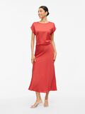 VILA VIELLETTE HIGH WAIST MIDI SKIRT, Paprika, highres - 14084182_Paprika_005.jpg