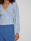 Vila LONG-SLEEVED TOP INCROCIATO, Kentucky Blue, highres - 14085831_KentuckyBlue_007.jpg