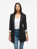 VILA LONG JERSEY BLAZER, Black, highres - 14109501_Black_003.jpg