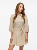 VILA VILANIA SHORT SHIRT DRESS, Feather Gray, highres - 14105431_FeatherGray_003.jpg