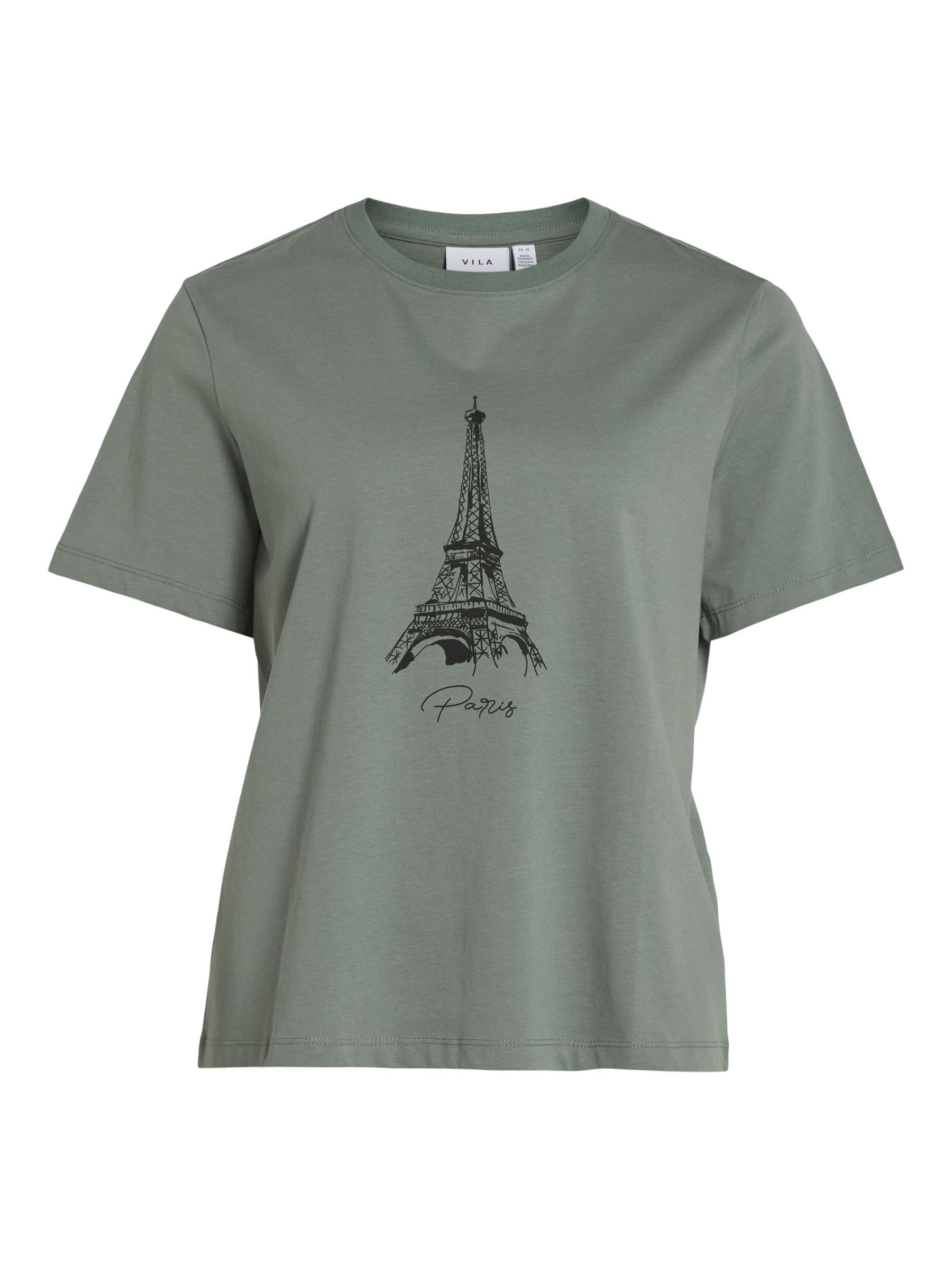 Vila t shirt print outlet