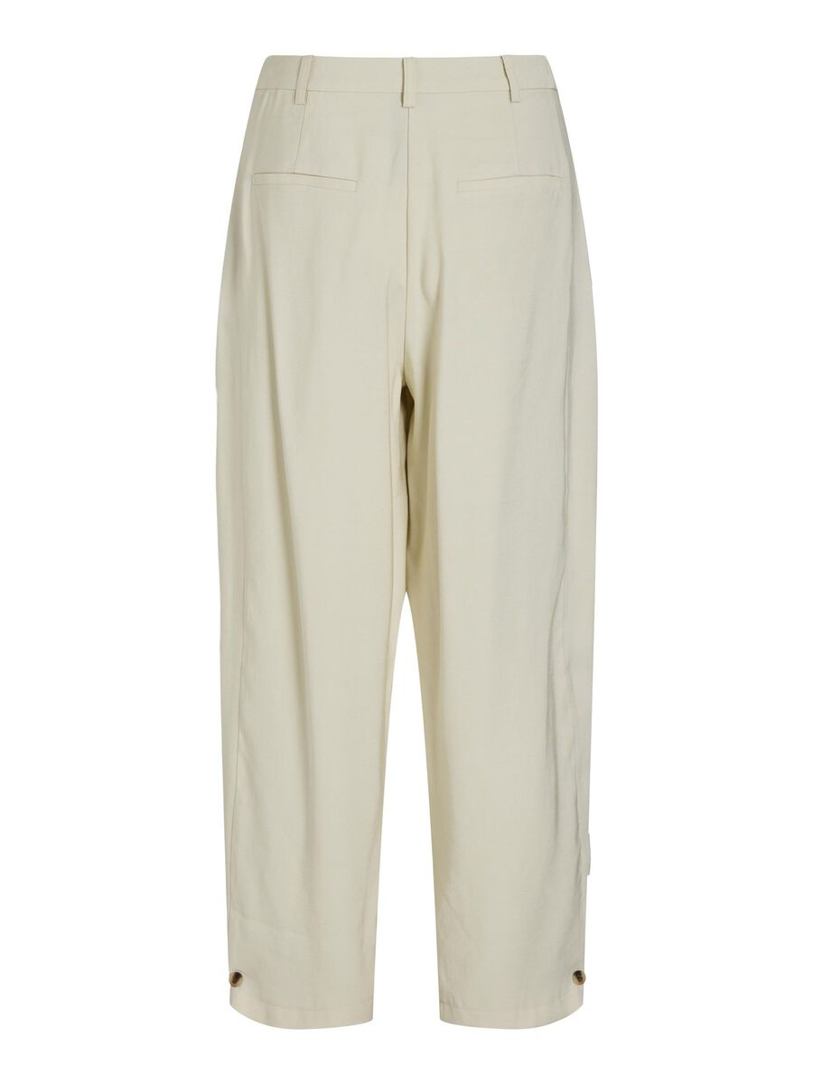 VILA HIGH WAIST TROUSERS, Birch, highres - 14103845_Birch_002.jpg