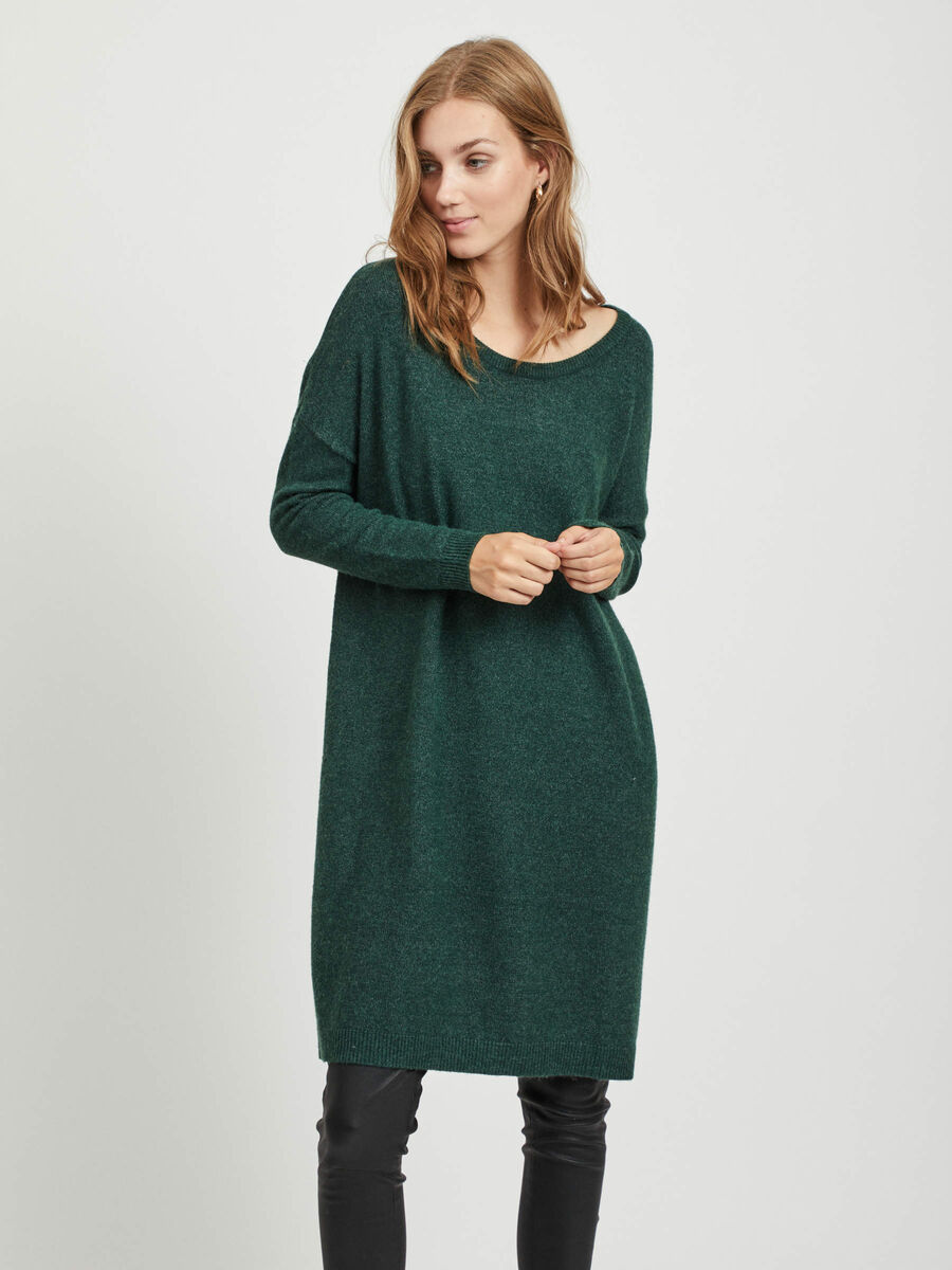 Vila LOOSE FIT KNITTED TUNIC, Pine Grove, highres - 14055882_PineGrove_736804_003.jpg