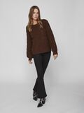 Vila CABLE KNITTED PULLOVER, Shaved Chocolate, highres - 14087544_ShavedChocolate_1040400_005.jpg